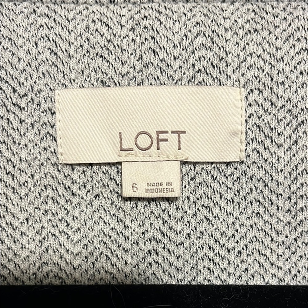 Loft Gray Single-Button Blazer - Picture 3 of 3